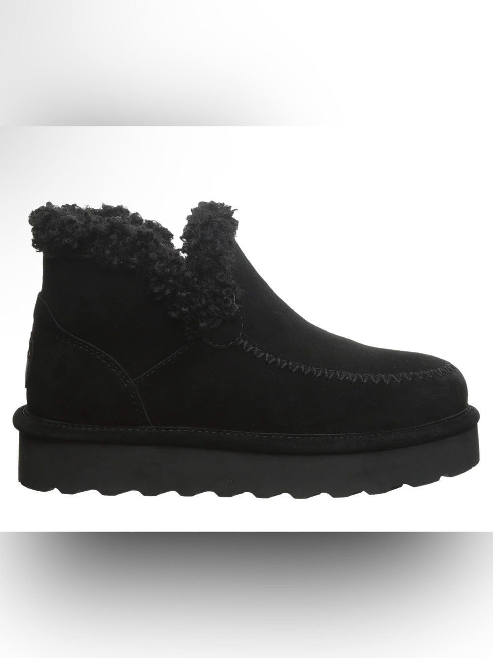 NWT Bearpaw MAEVE PLATFORM LO
BLACK Boots Size 9